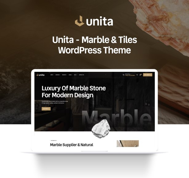 Unita - Marble & Tiles WordPress Theme