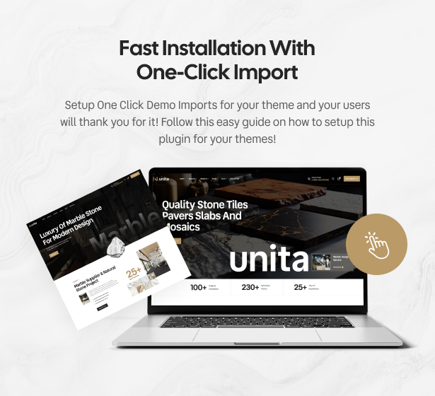 Unita - Marble & Tiles WordPress Theme