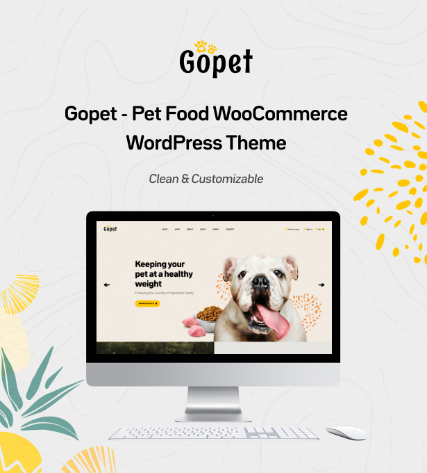 Gopet 2 Gopet - Best Pet Food WooCommerce WordPress Theme