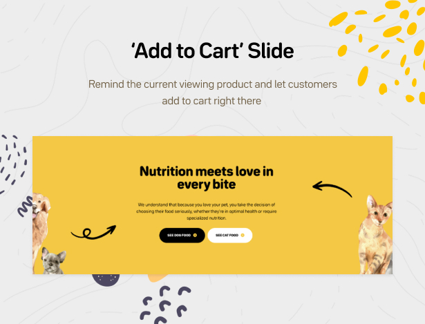 Gopet 12 Gopet - Pet Food WooCommerce WordPress Theme - ‘Add to Cart’ Slide