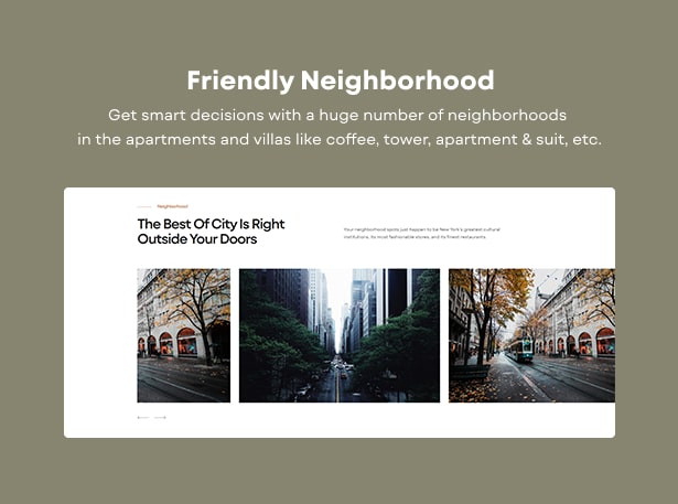 Luxtower single real estate wordpress theme neighborhoods