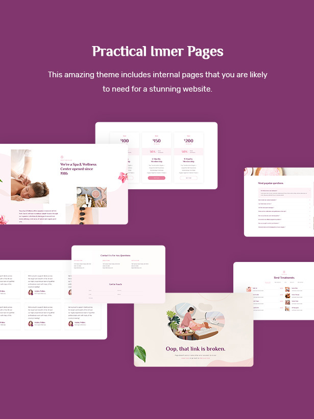 Mailyspa 10 Mailyspa - Beauty & Wellness WordPress Theme