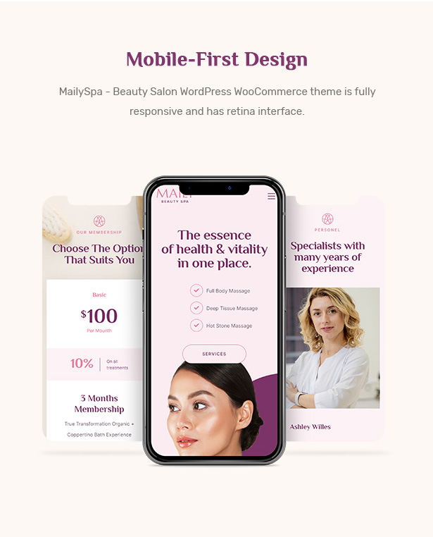 Mailyspa 11 Mailyspa - Beauty & Wellness WordPress Theme