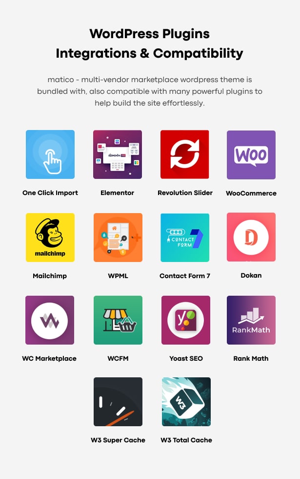 Matico - Multi Vendor Marketplace WordPress Theme