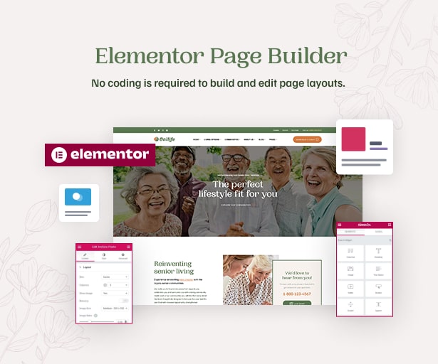 Onilife - Senior Living WordPress Theme