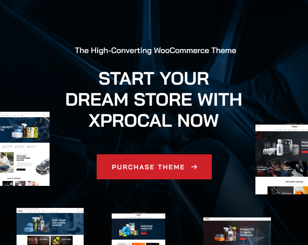 Xprocal - Car Care WooCommerce Theme
