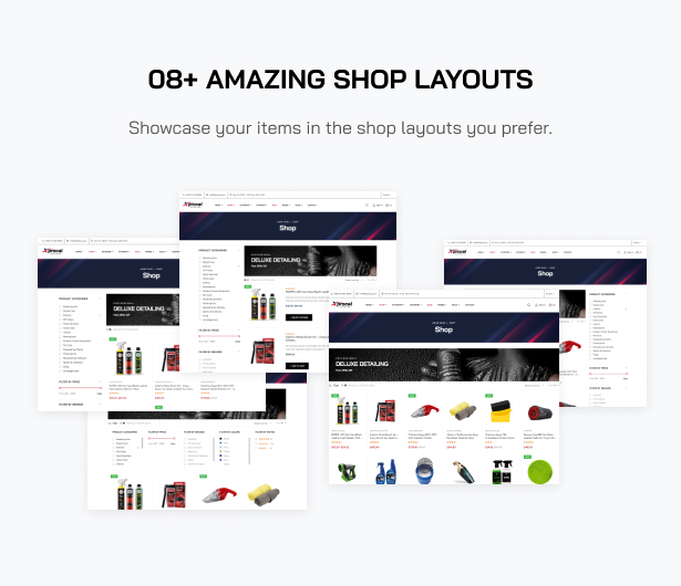 Xprocal - Car Care WooCommerce Theme